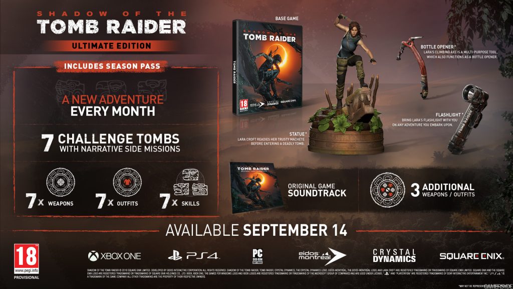 Shadow of the Tomb Raider Edition