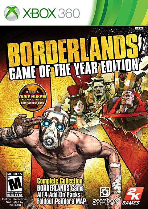 دانلود بازی Borderlands GOTY Edition برای ایکس باکس 360