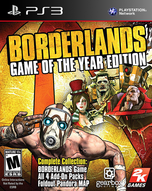 دانلود بازی Borderlands GOTY Edition برای PS3