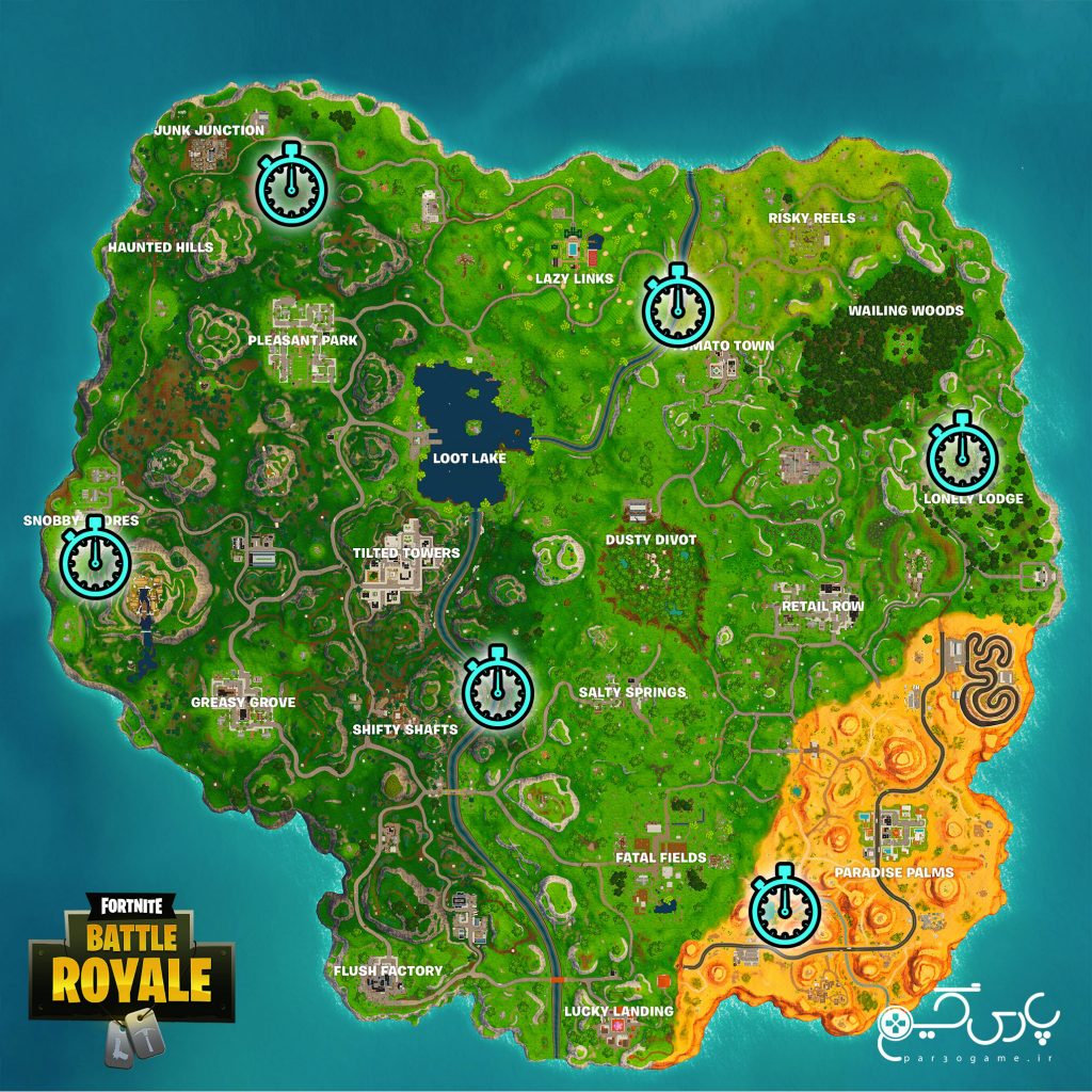 Fortnite Challenge Location Week 6 Season 5