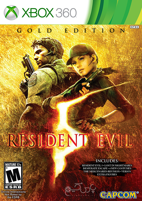 دانلود بازی Resident Evil 5 Gold Edition برای XBOX 360