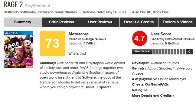 rage 2 meta