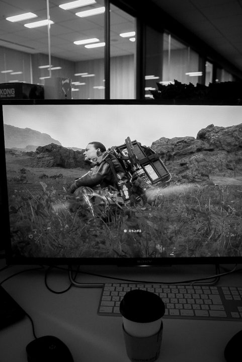 death stranding screen