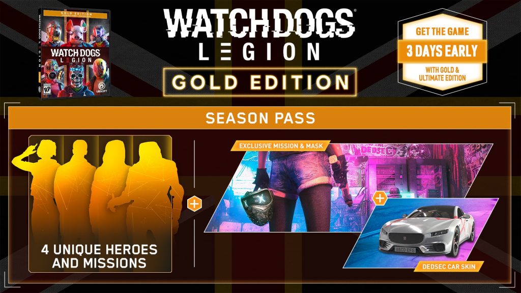 watch dogs legion gold ed