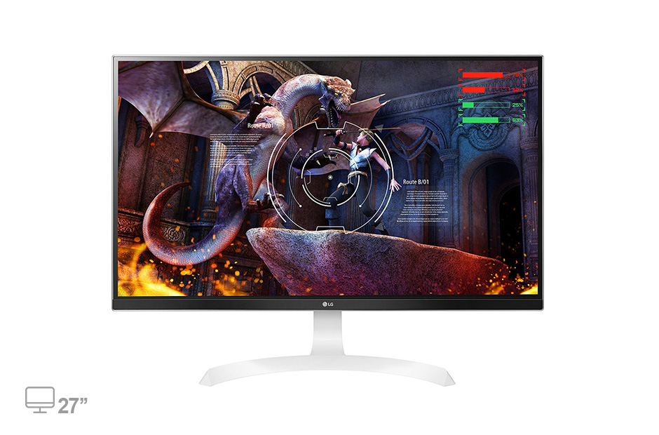 LG 27UD69-W 27 Inch LCD Monitor LG HK