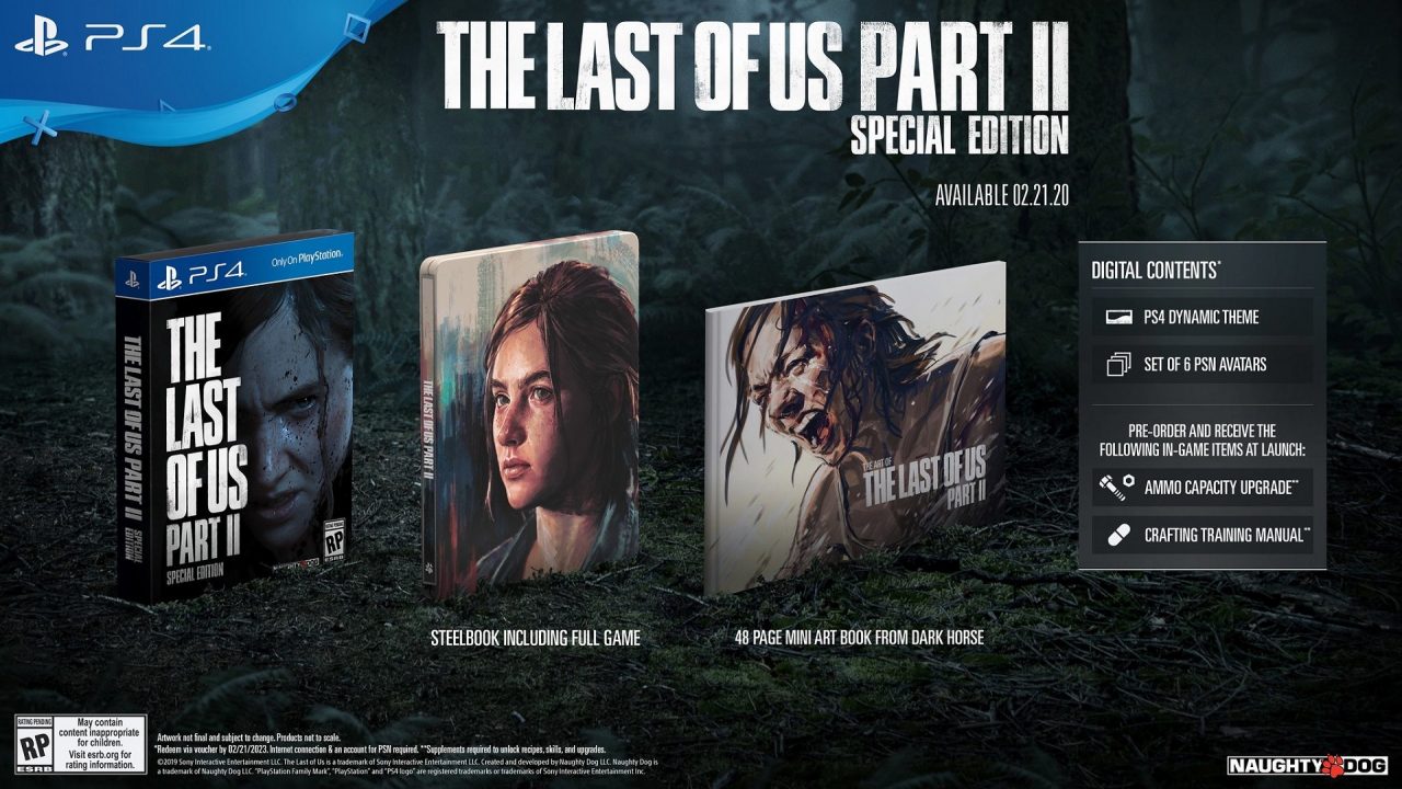 Last of us 2 editions
