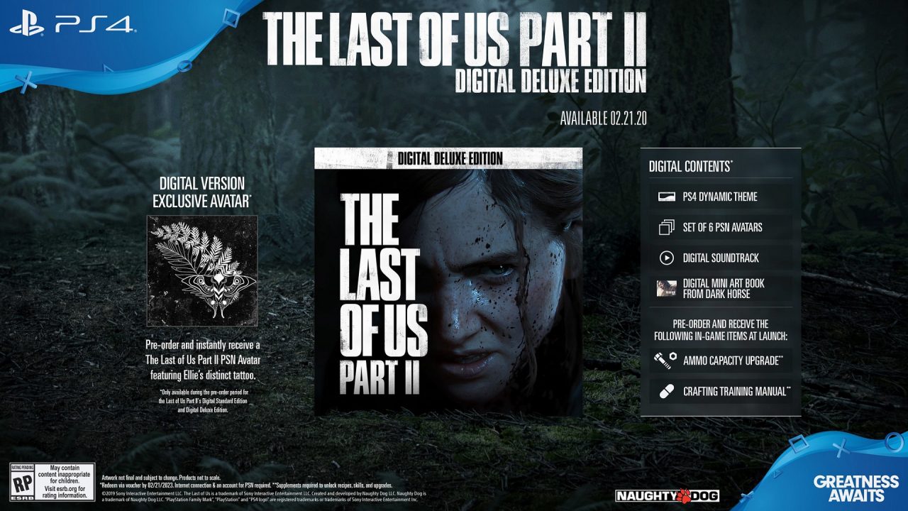 Last of us 2 editions