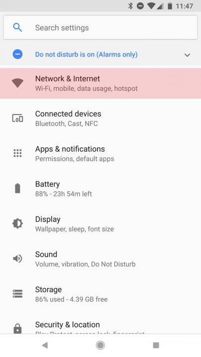 Android wifi Hotspot
