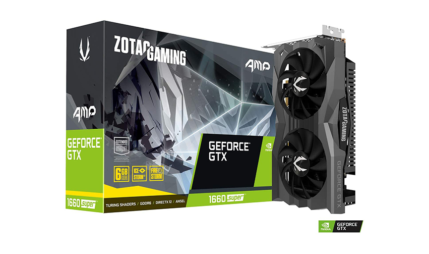 ZOTAC GTX 1660 SUPER AMP 10M 6GB GDDR6