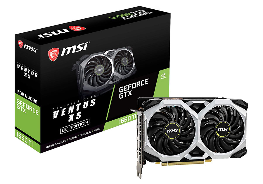 MSI GTX 1660 Ti Ventus XS 6GB OC