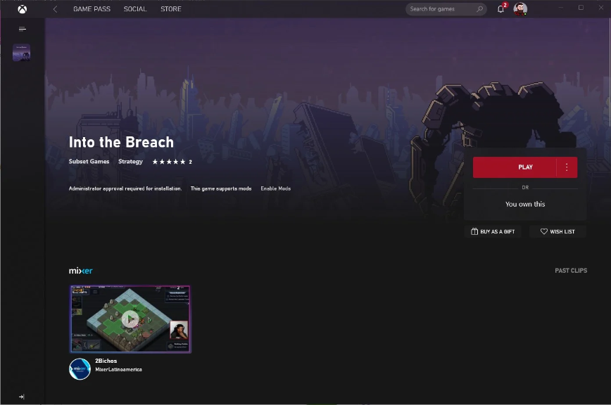 Xbox Add Mods