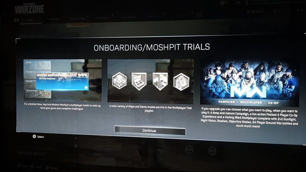 warzone mode