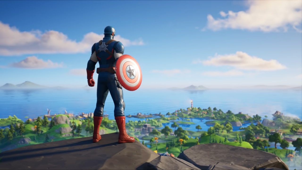 capitan america fortnite