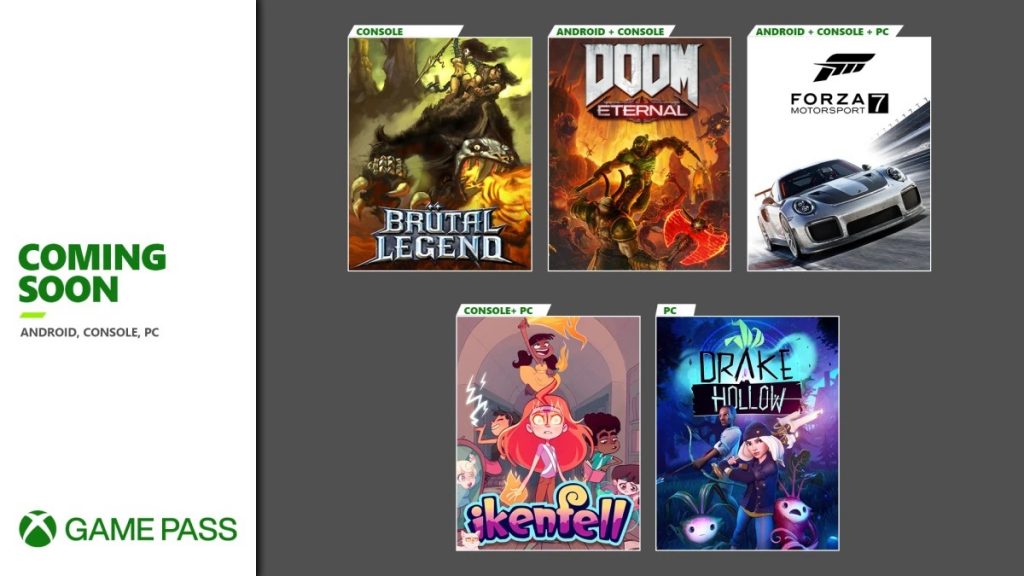 XBox Game Pass October 2020