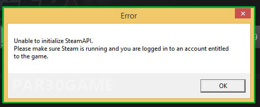 حل ارور steamApi