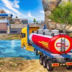 Offroad Oil Tanker Truck Driving