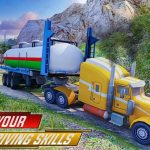 Offroad Oil Tanker Truck Driving
