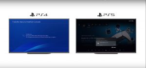ps5 transfer data