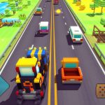 Blocky Highway: Traffic Racing
