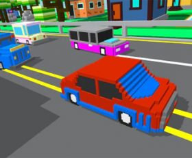 Blocky Highway: Traffic Racing