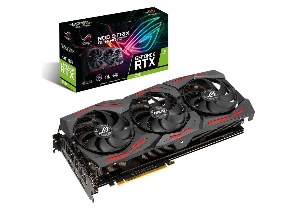 کارت گرافیک ایسوس ROG STRIX RTX 2060 EVO GAMING 6GB