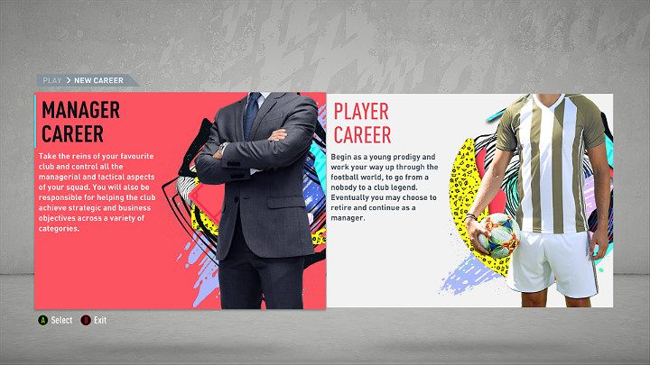 Fifa 21 Manager career and player career
