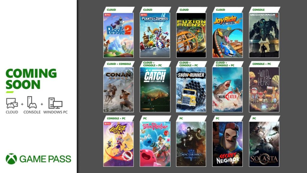 Xbox Game Pass May 2021