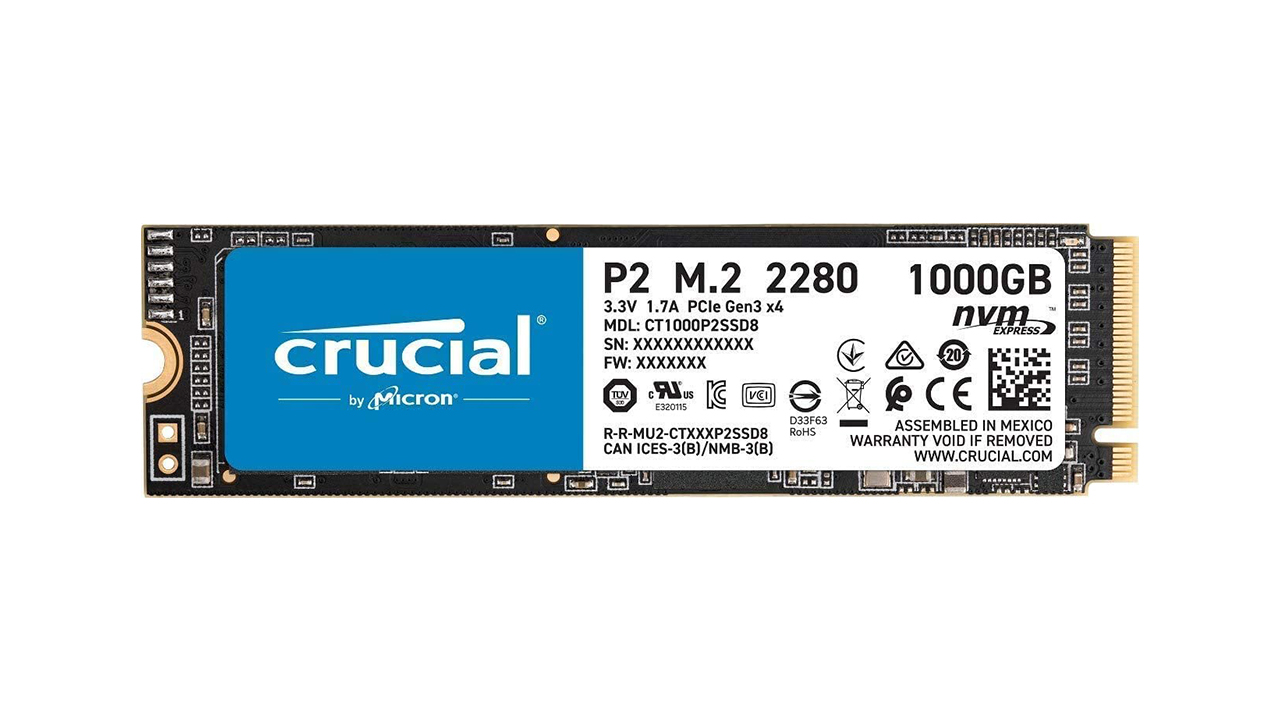 CRUCIAL P2 PCIe M.2 2280 NVMe 1TB