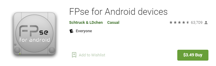 FPse for Android devices
