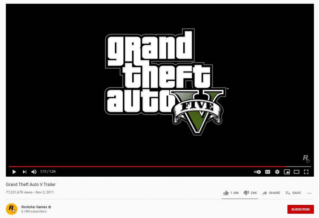 Grand Theft Auto V Trailer