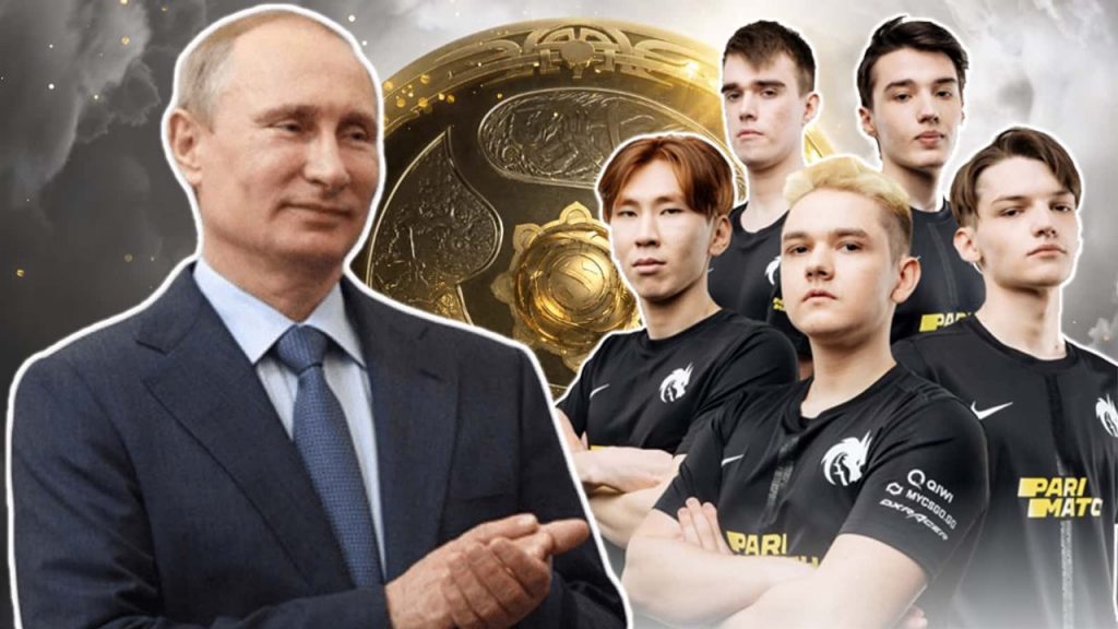 ولادیمیر پوتین اینترنشنال Dota 2