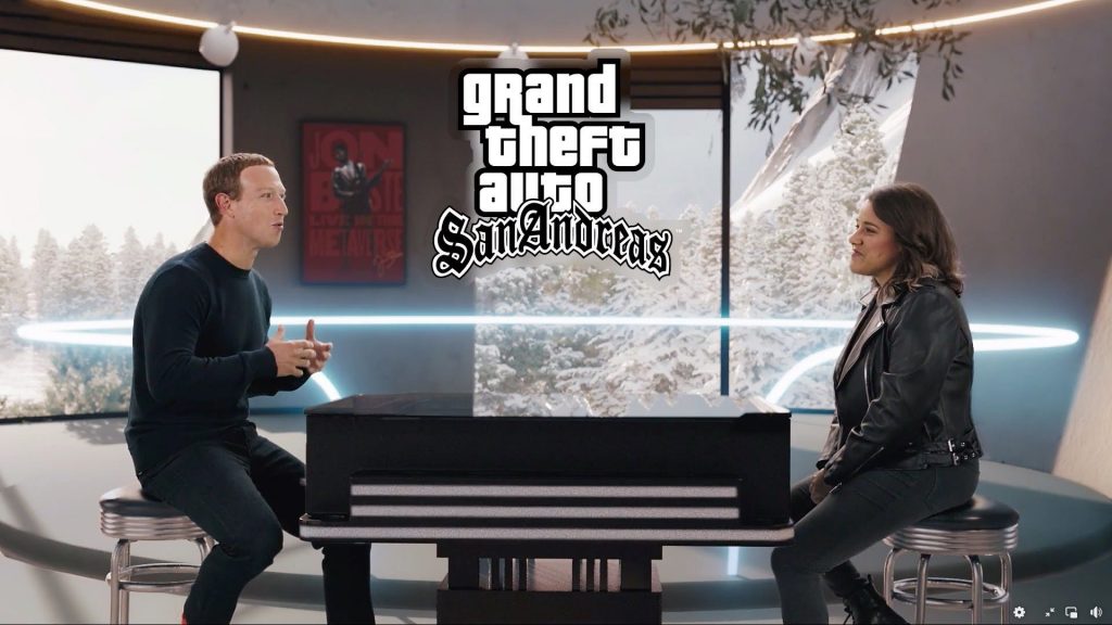 واقعیت مجازی GTA San Andreas