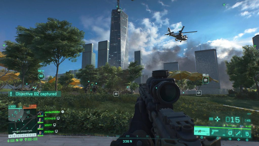 گیم پلی بازی Battlefield 2042