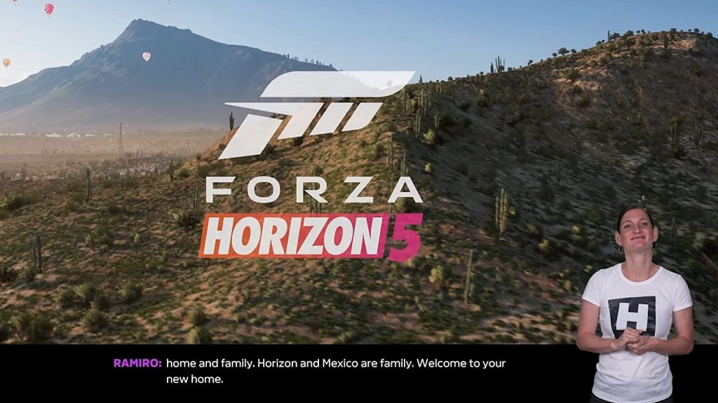 Forza Horizon 5 Sign Language