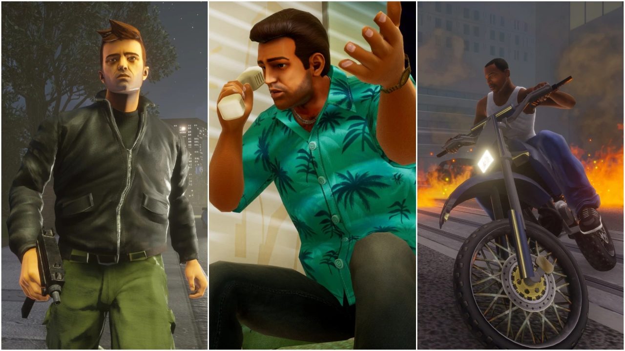 تاخیر در عرضه نسخه فیزیکی بازی GTA Trilogy Definitive Edition