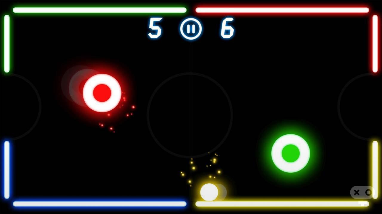 بازی Glow Hockey 2