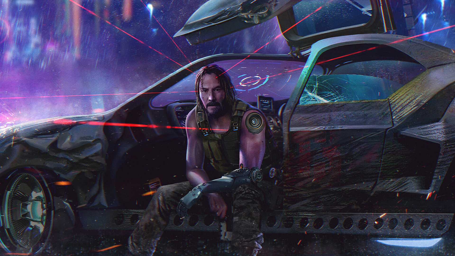 کیانو ریوز Cyberpunk 2077