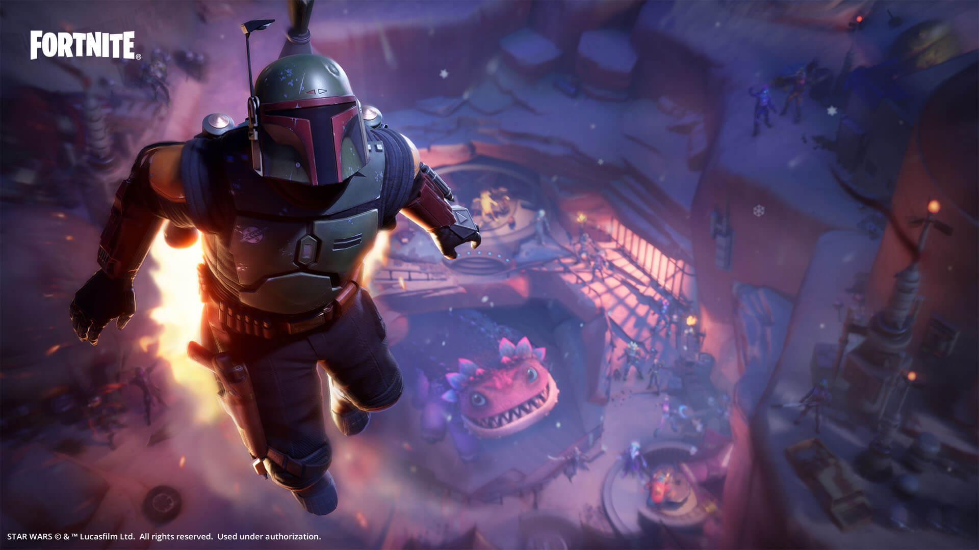 اسکین Boba Fett بازی Fortnite