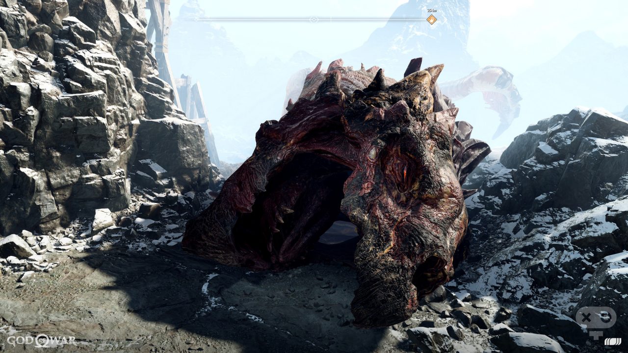آزاد کردن اژدها در بازی God of War