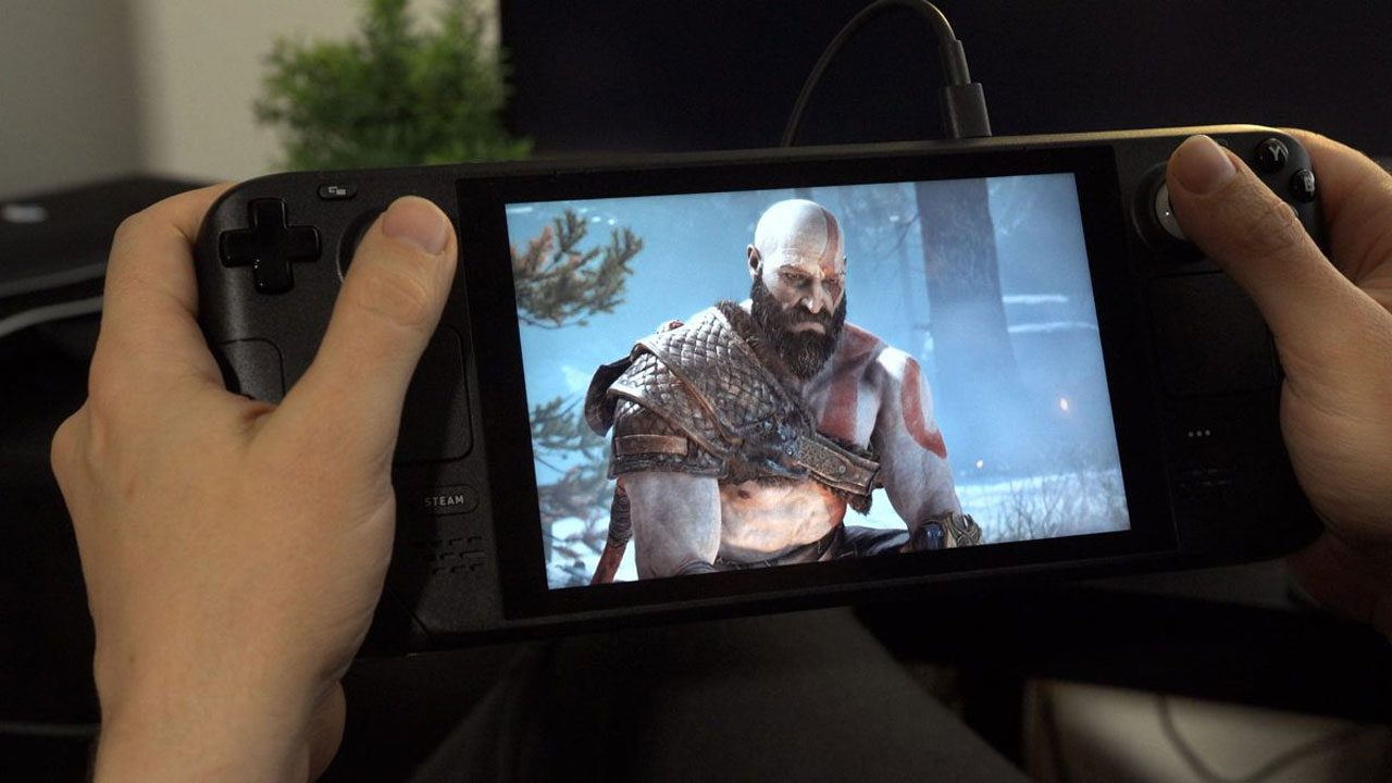 کنسول Steam Deck بازی God of War