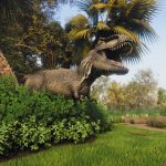 بازی Lawn Mowing Simulator Dino Safari