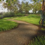 بازی Lawn Mowing Simulator Dino Safari