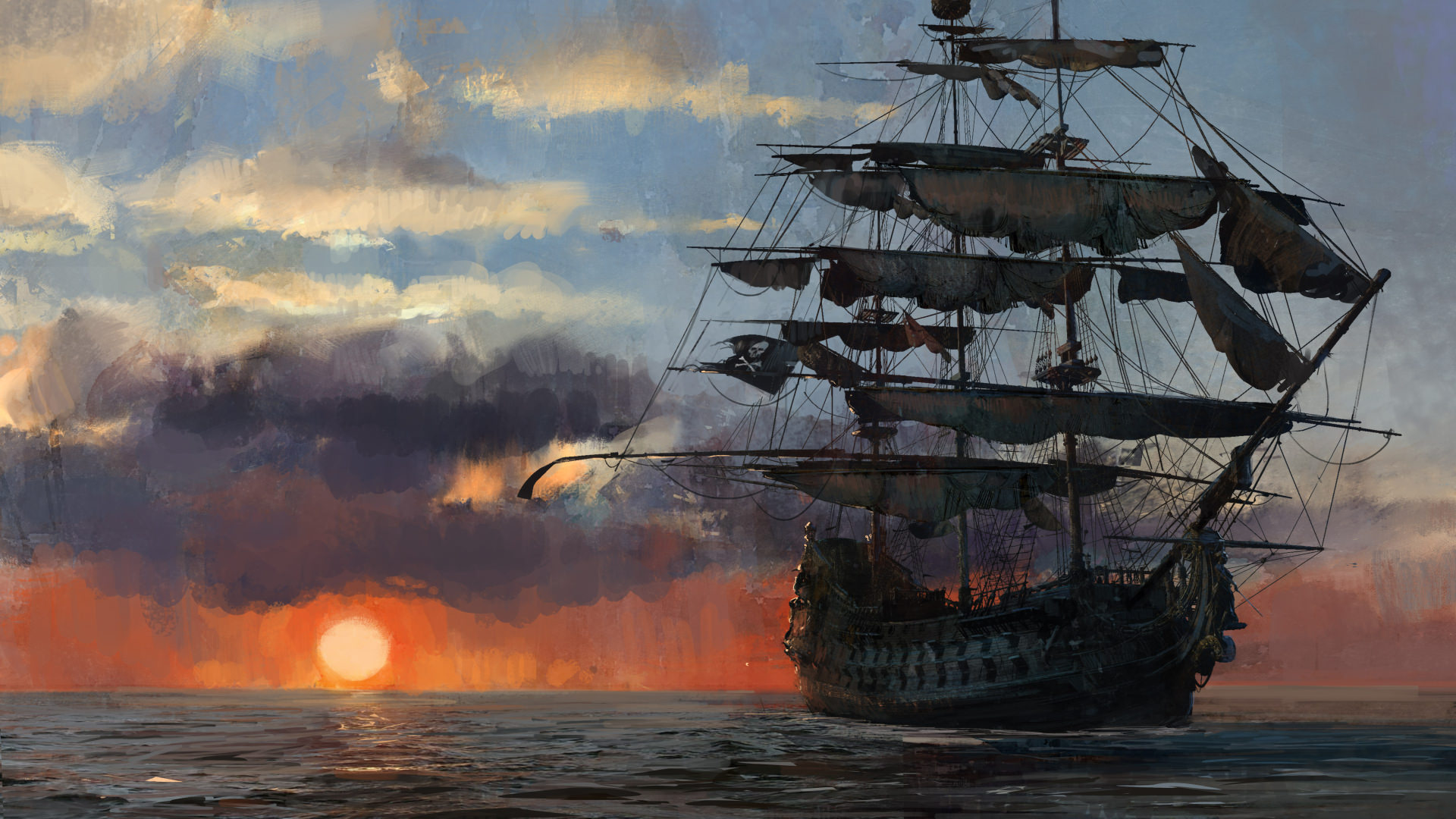 تاریخ انتشار بازی Skull and Bones اسکول اند بونز