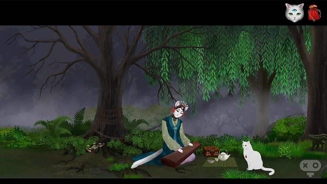 بازی Cat and Ghostly Road