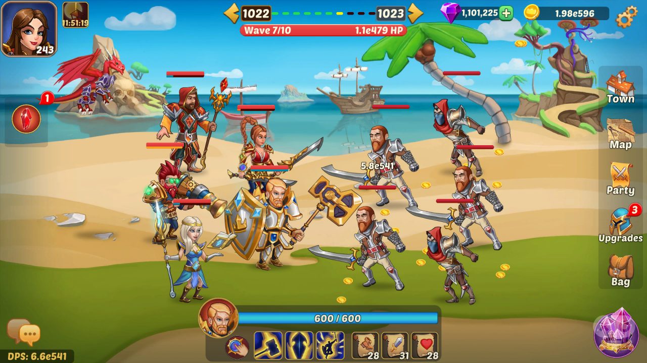 بازی Firestone Idle RPG