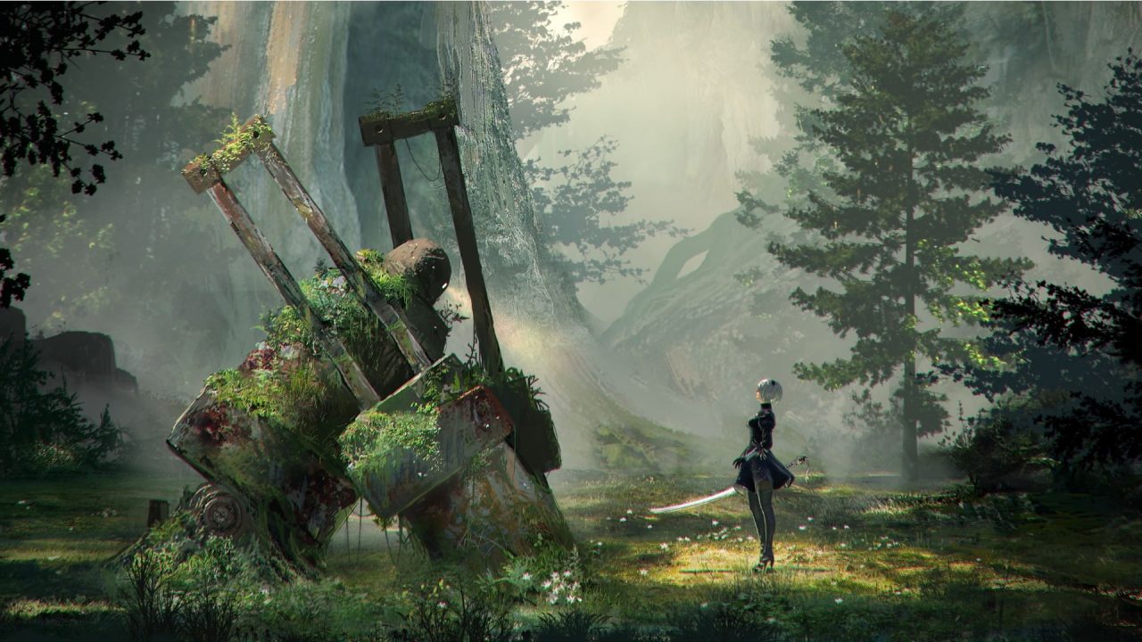مخفی بازی NieR Automata نیر اوتوماتا