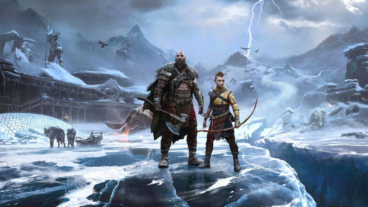 آرت بوک بازی God of War Ragnarok گاد اف وار