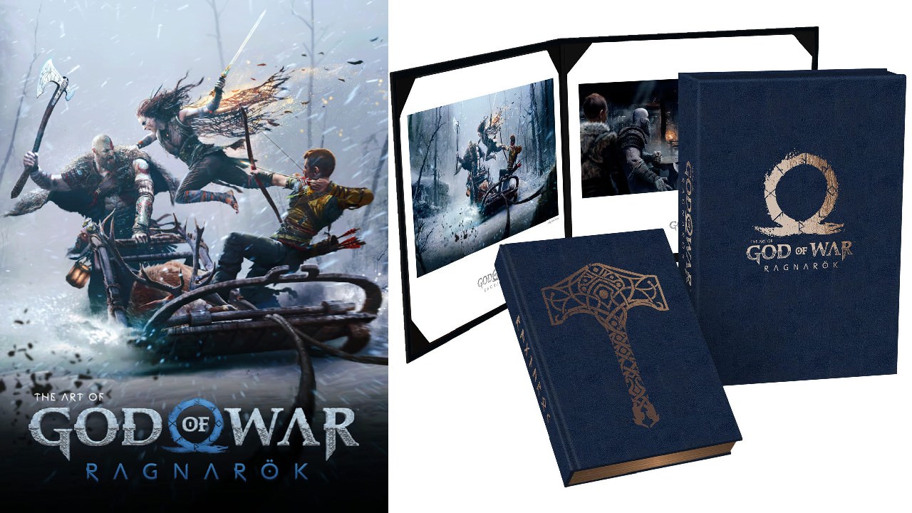 آرت بوک بازی God of War Ragnarok گاد اف وار