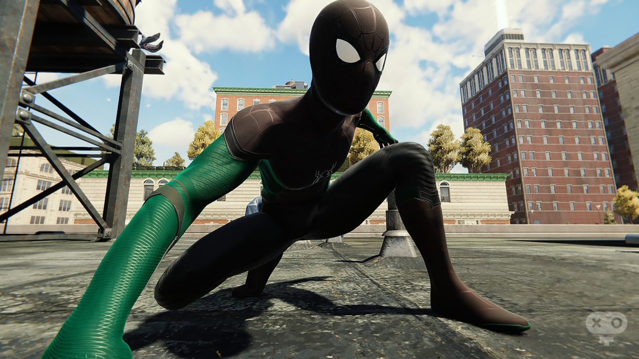 سنگ قبر عموبن در بازی Spider-Man