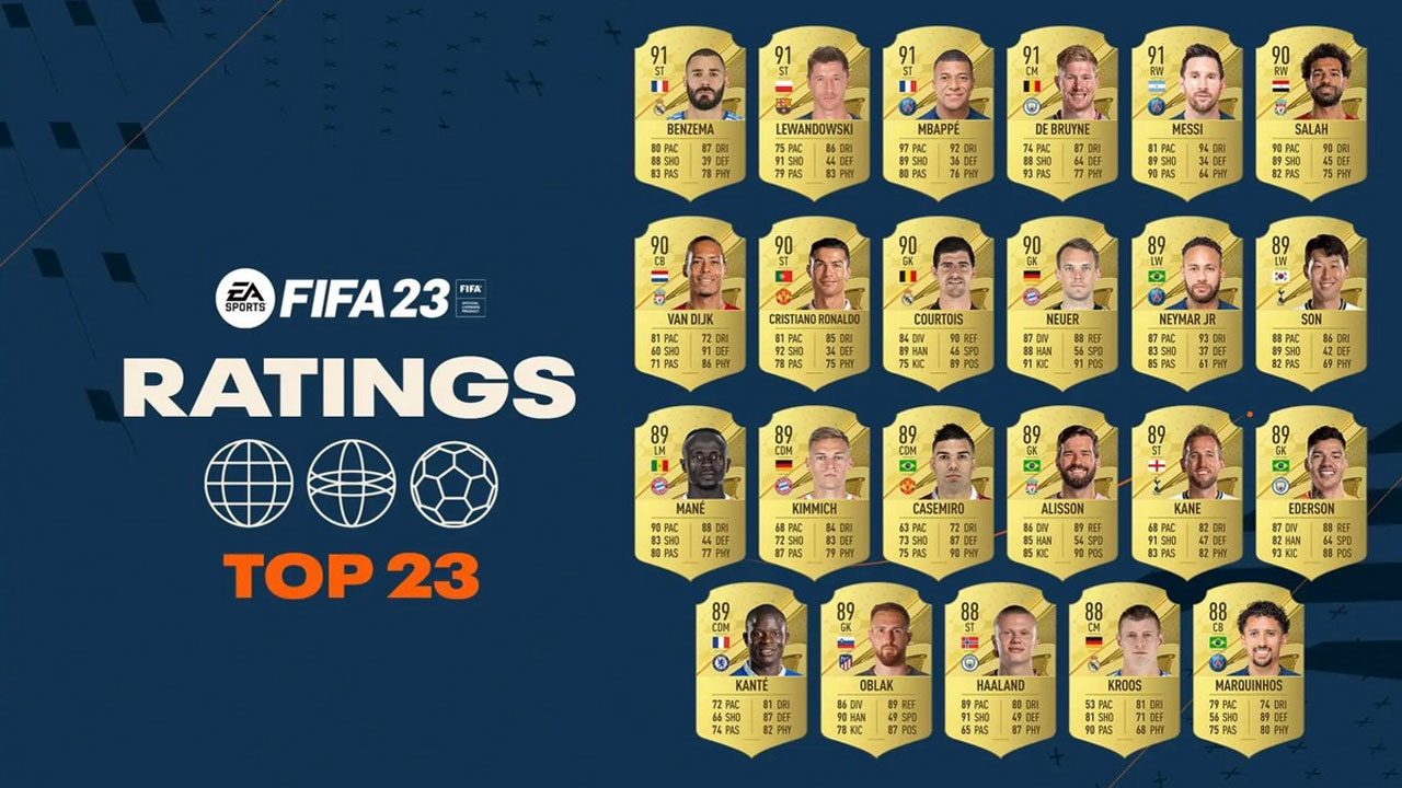 بهترین بازیکنان FIFA 23